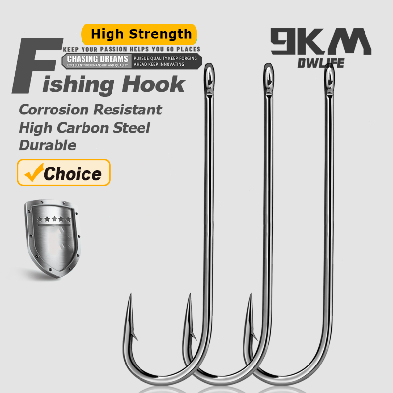 Fishing Hook Offset - 9KM Aberdeen Hooks Kail Pancing Tangkai