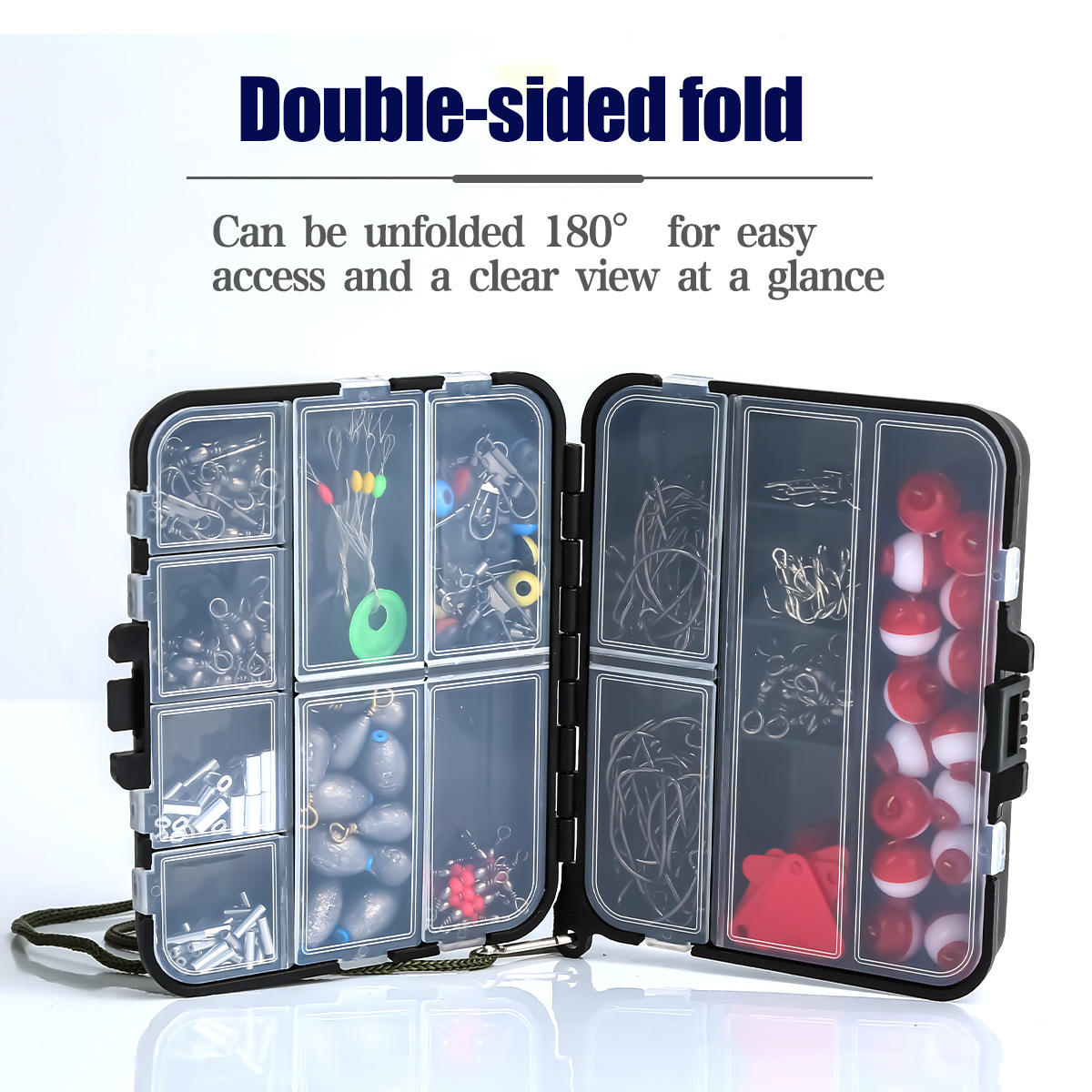 263 buah perlengkapan memancin - Fishing Hook Box ulasan dan harga
