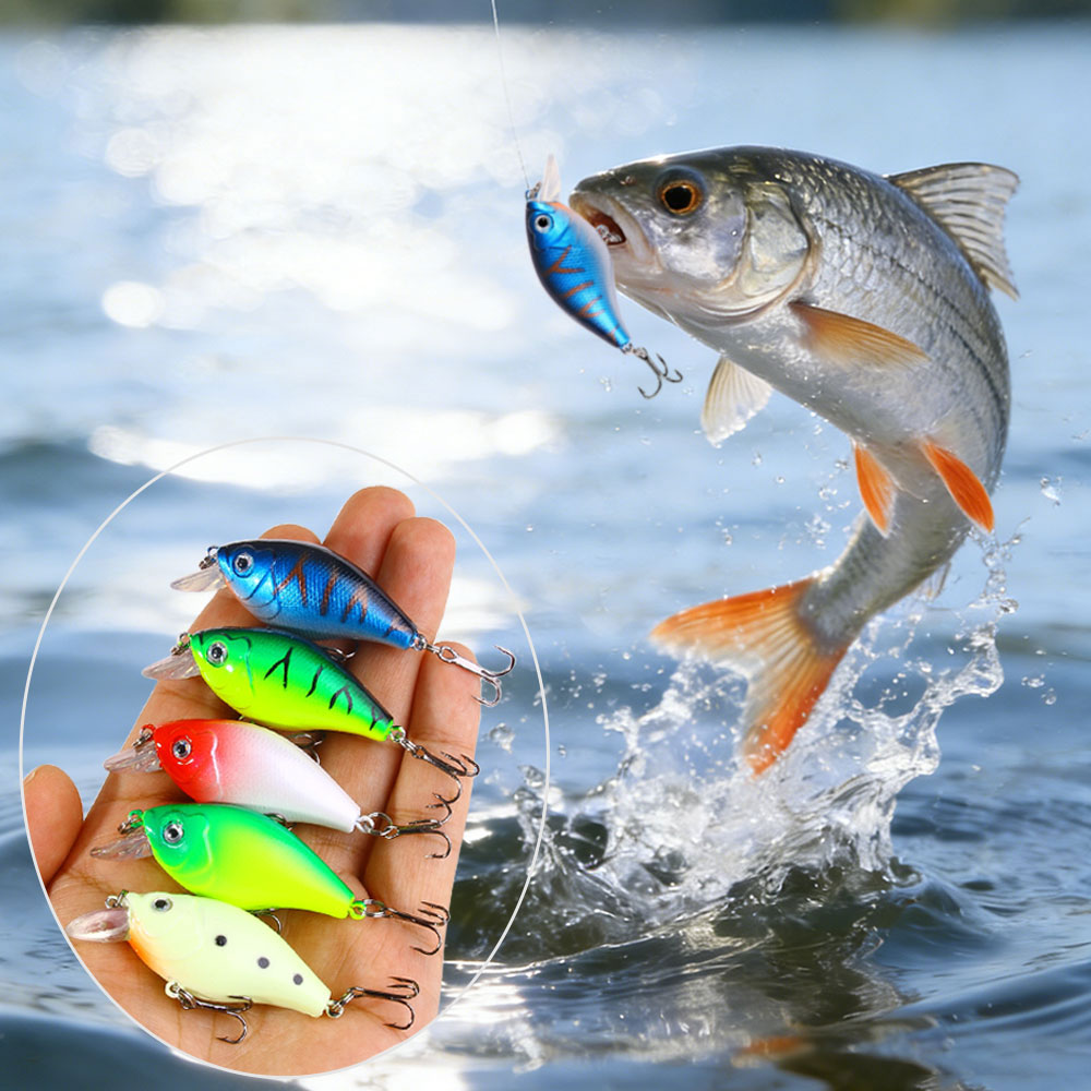 1 Buah Umpan Pancing 6cm 6.9g  - Fishing Hook Treble ulasan dan harga
