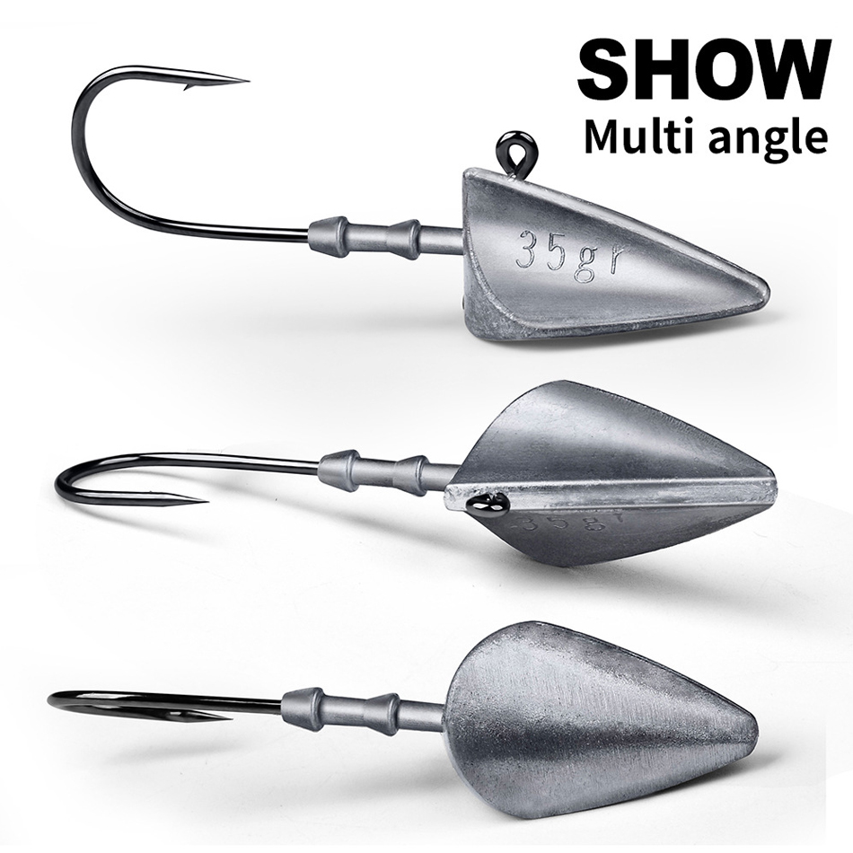Kail Pancing Segitiga WODJYJ 7 - Fishing Hook Offset ulasan dan harga